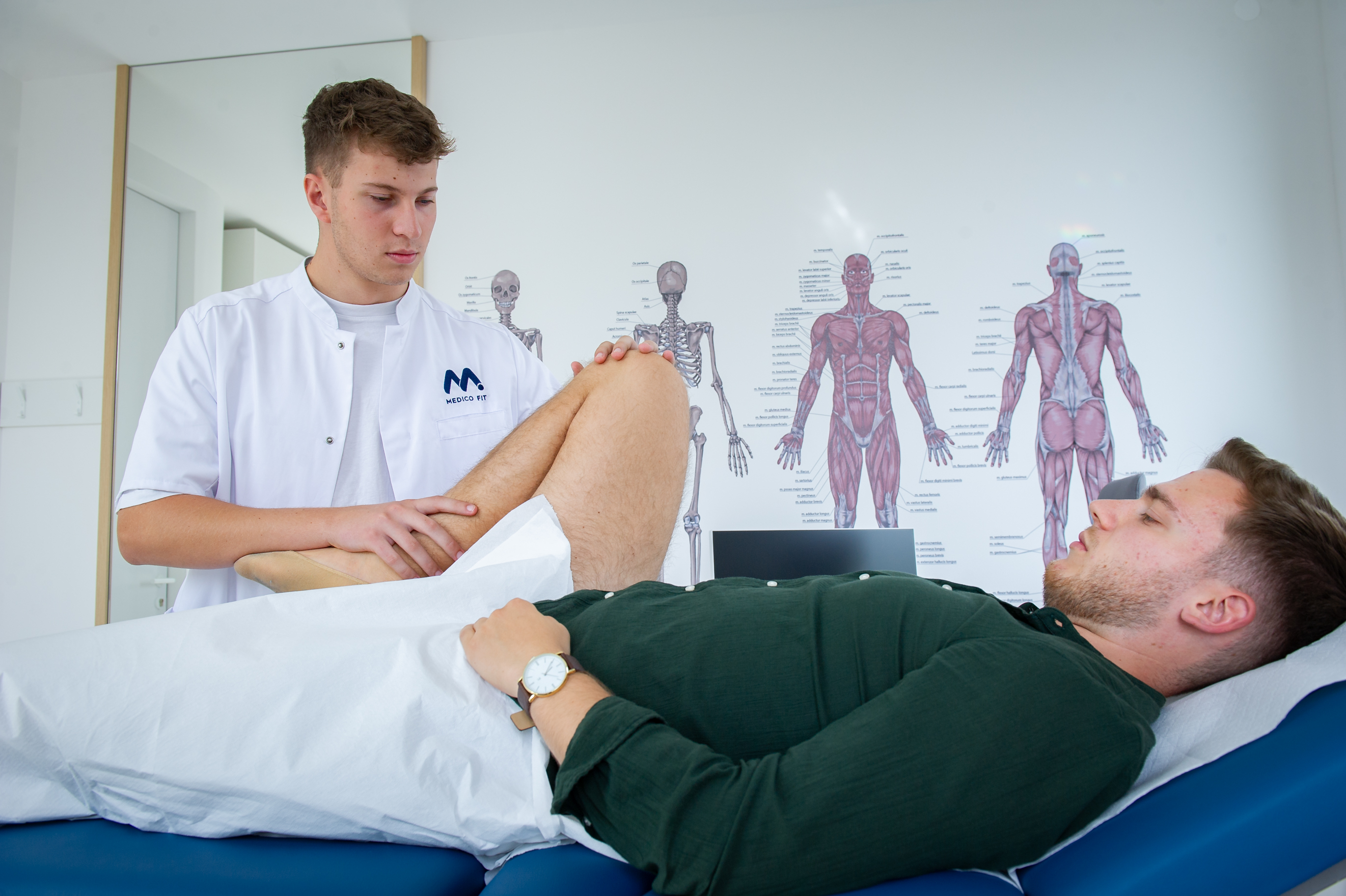 koleno manualna terapija