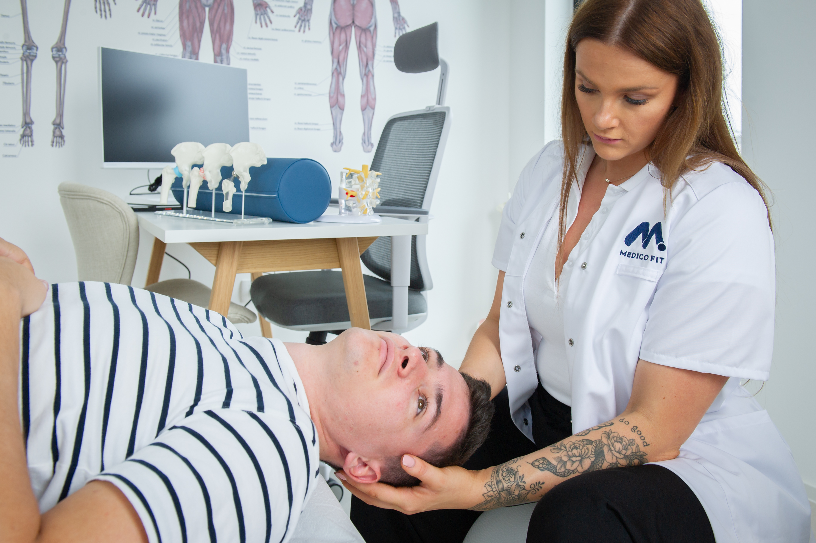 Manualna terapija bolečine v vratu